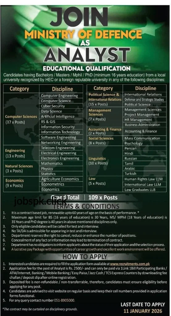 
mod-analyst-jobs-2025-advertisement