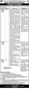 Ministry of Information and Broadcasting Jobs 2025 official advertisement