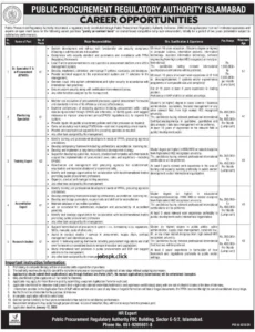 PPRA Islamabad Jobs 2025 official advertisement