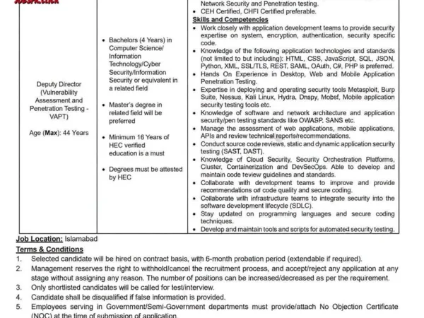 Latest Today nadra Jobs 2026 Official Advertisement