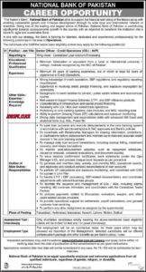 NBP Jobs 2026 Senior Officer Official Advertisement