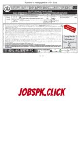 PPSC Advertisement 01/2026 – Complete Guide to Apply Online for Multiple Government Jobs 2 PPSC Advertisement 01/2026
