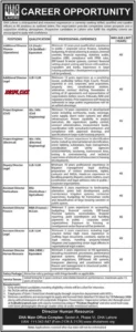 DHA Lahore Jobs 2026 Official Advertisement