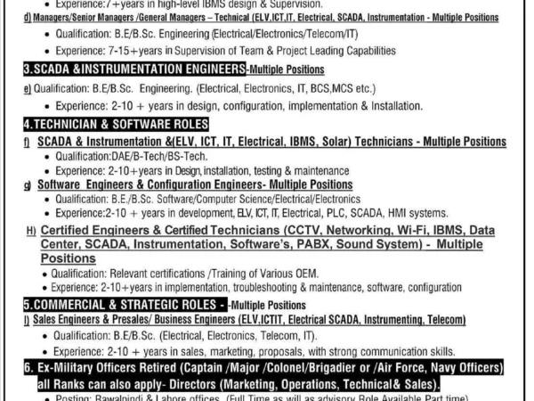 Futurex EMC Engineering Private Limited Jobs 2026 Official Advertisement