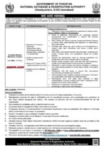 NADRA Jobs February 2026 Official Advertisement