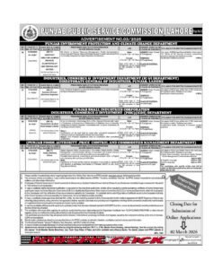 PPSC Advertisement No. 03/2026