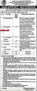 WASA Kot Addu Jobs 2026 | Multiple Vacancies | Walk in Interview 1 WASA Kot Addu Jobs 2026 Official Advertisement