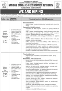 NADRA March Jobs 2026 Official Advertisement