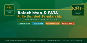 HEC Balochistan & FATA Fully Funded Scholarship 2026 | Complete Guide | Apply Online 3 hec featured image