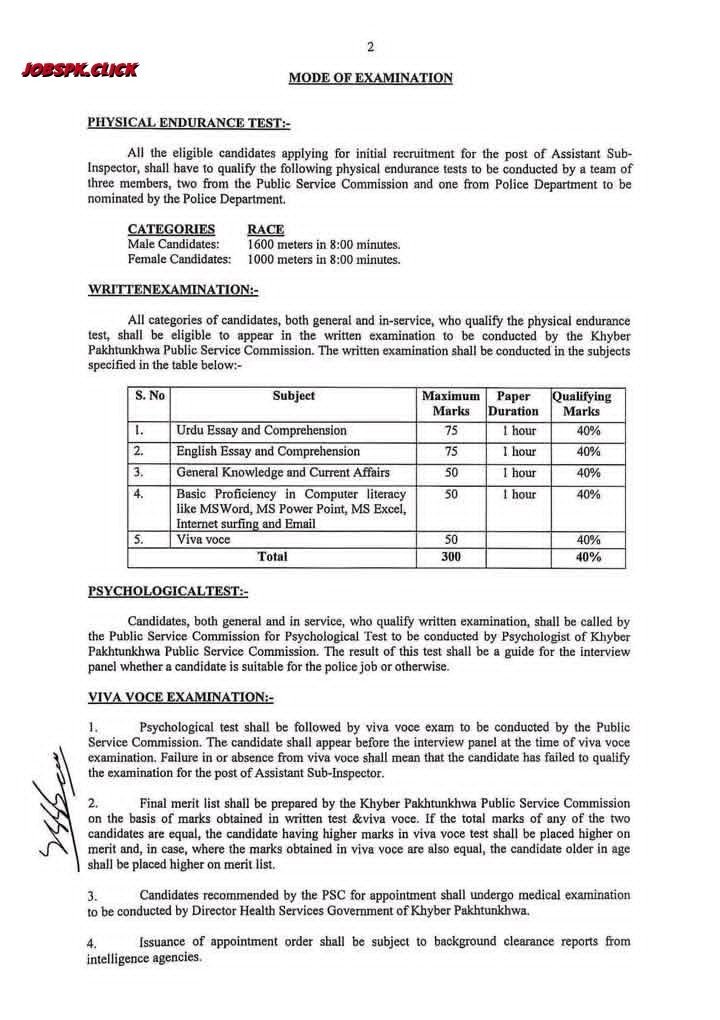KPPSC ASI Jobs 2026 Advertisement No.07/2026