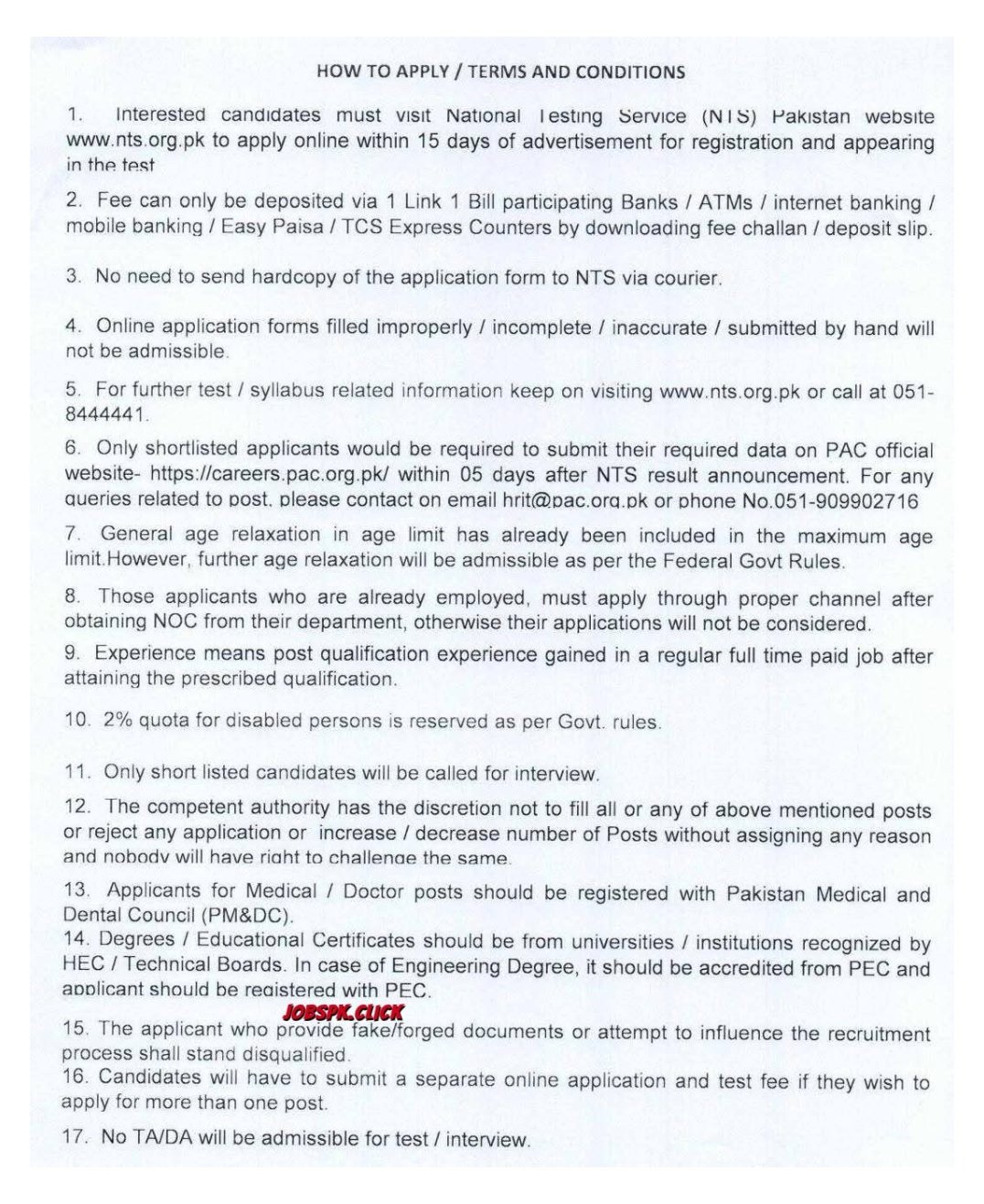 PAC Kamra April Jobs 2026 Official Advertisement